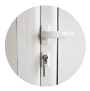 Πόρτες αλουμινίου με σύστημα ασφάλισης